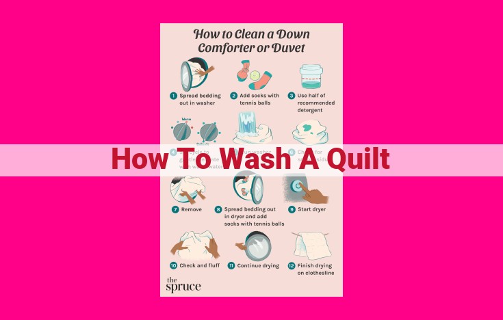 how to wash a quilt