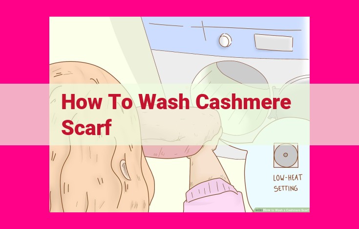 how to wash cashmere scarf