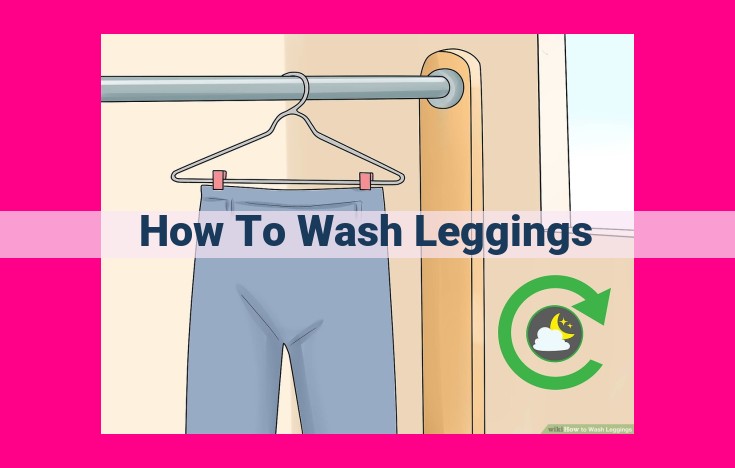 how to wash leggings