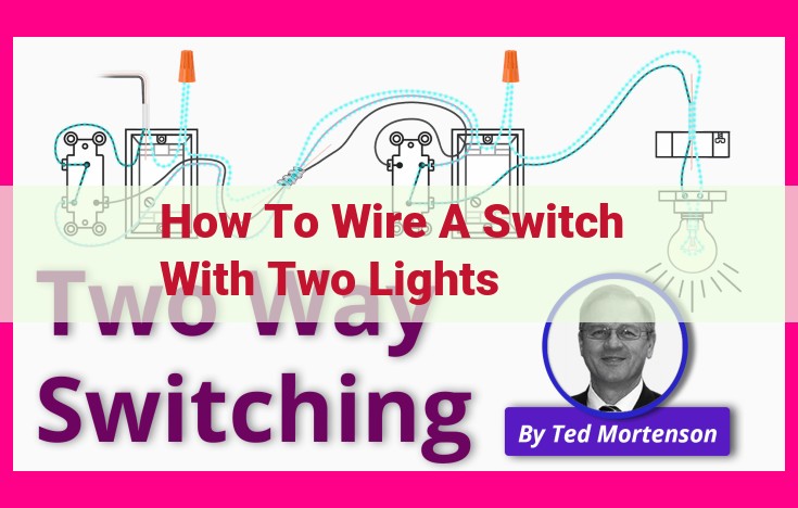 how to wire a switch with two lights