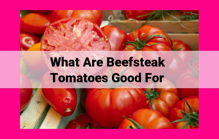 what are beefsteak tomatoes good for