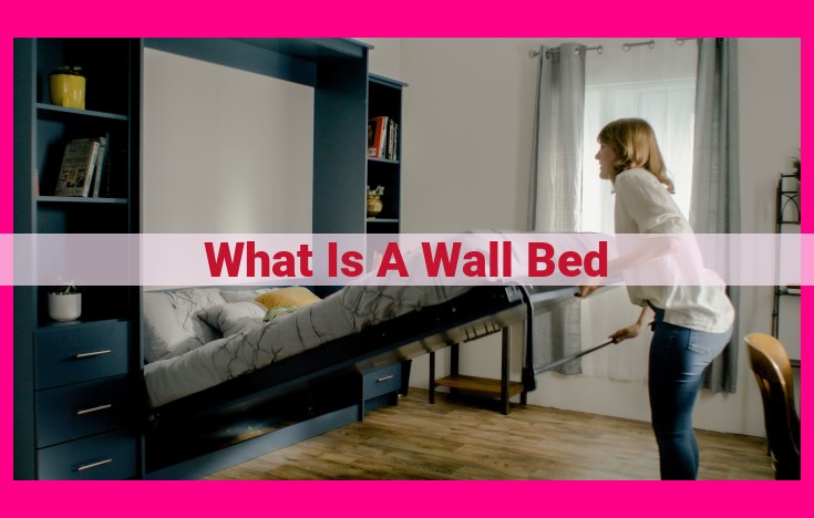 what is a wall bed