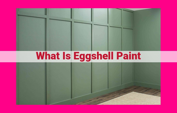 what is eggshell paint