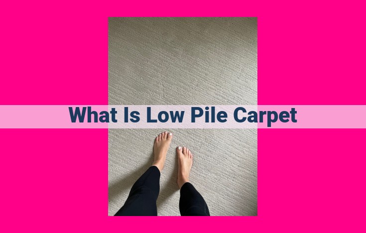 what is low pile carpet