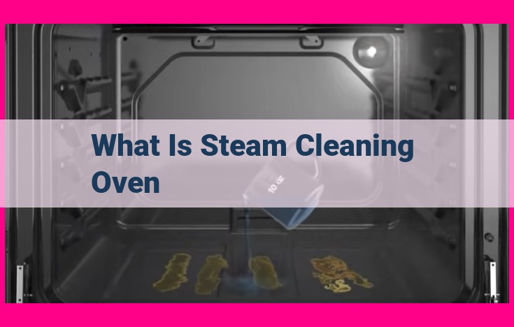 what is steam cleaning oven