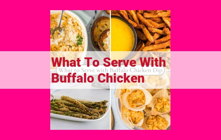 what to serve with buffalo chicken