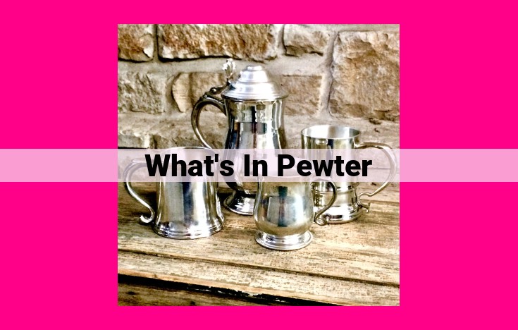 what's in pewter